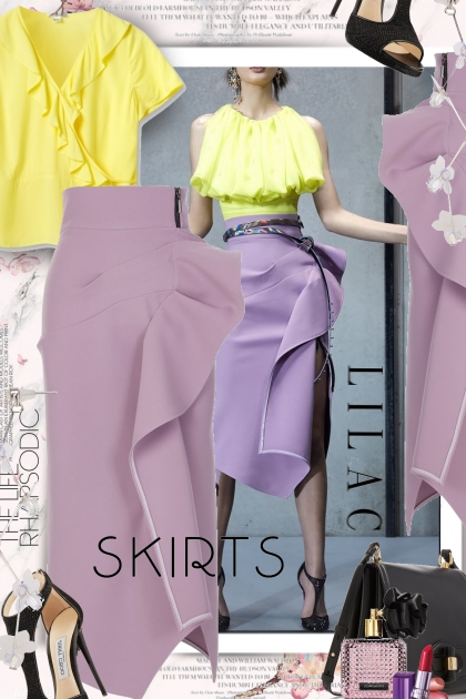 Pencil Skirt Trends- Модное сочетание