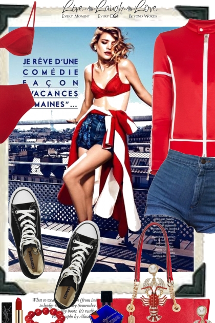 Red, White, and True Blue- Fashion set