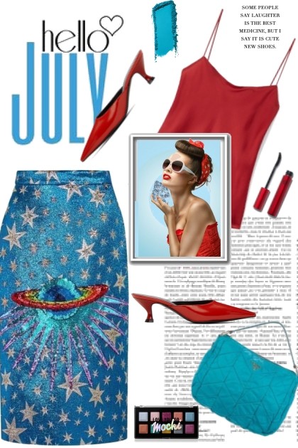 Hello July- Combinazione di moda