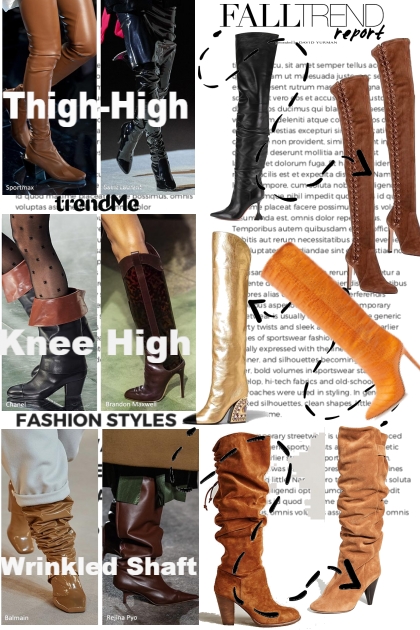 The trendMe Fall Trend Report - Boots- Combinazione di moda