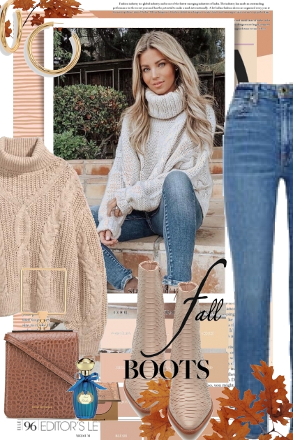 Fall for Fall Boots- Fashion set