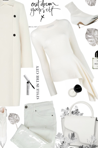 Out Dream Yourself in White- Fashion set