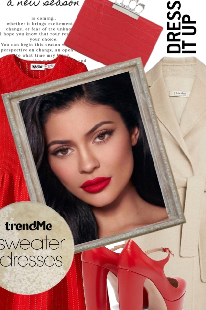 trendMe Sweater Dresses- Modna kombinacija
