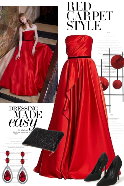 Red Carpet Style- Fashion set