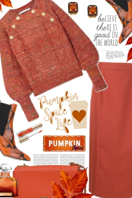 The Pumpkin Spice Life- Модное сочетание