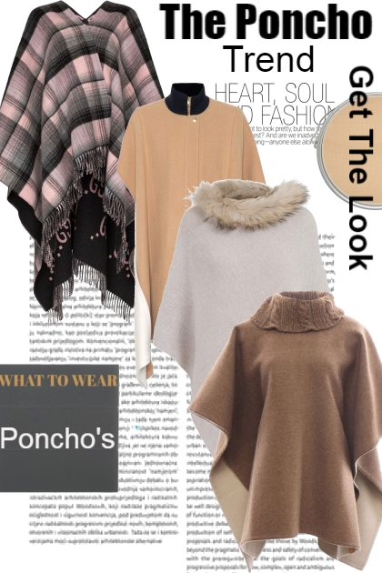 THE PONCHO TREND