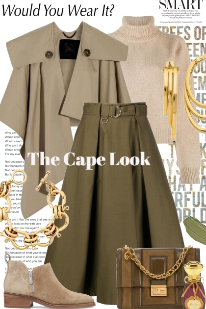 Would You Wear It - The Cape Look- Combinazione di moda