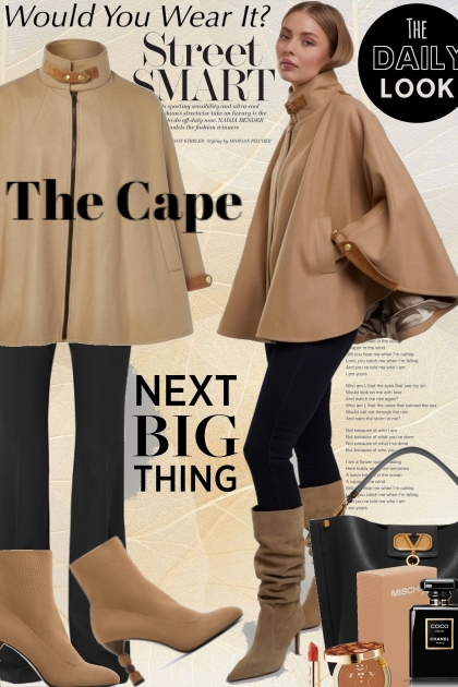 Would You Wear It...The Cape Jacket- Combinazione di moda