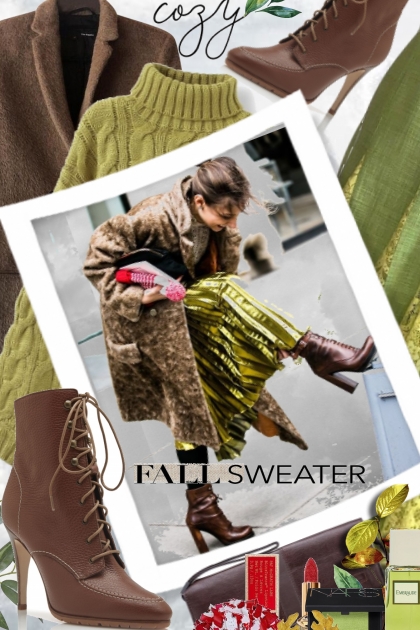 Cozy Fall Sweater Trend- Combinaciónde moda