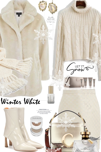 Let it Snow...Winter White- Modna kombinacija