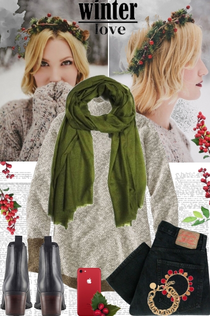 Winter Love- combinação de moda