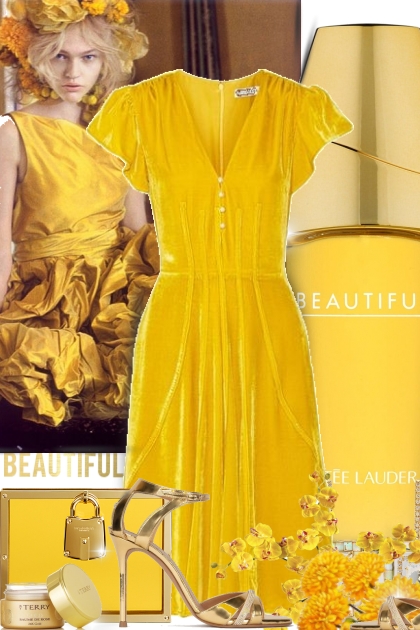 Beautiful Yellow- Fashion set