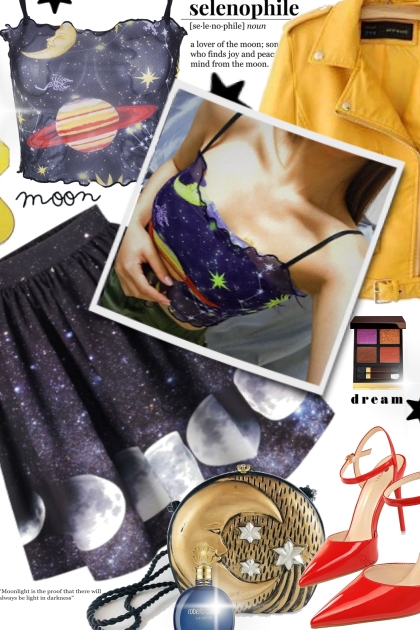 Let's Go to Space- Fashion set