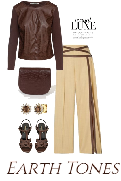 Casual Luxe Earth Tones
