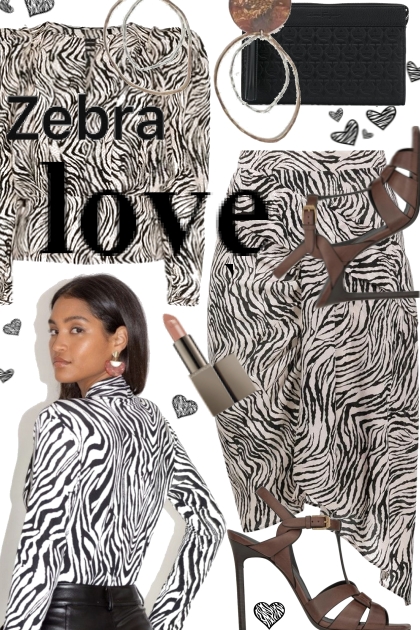 Zebra Love- Modna kombinacija