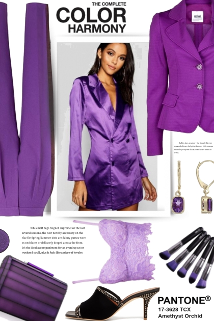 The Complete Color....Pantone Amethyst Orchid