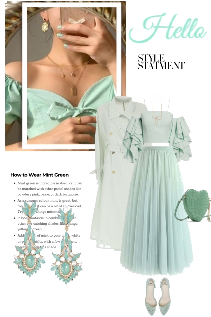 How To Wear Mint Green