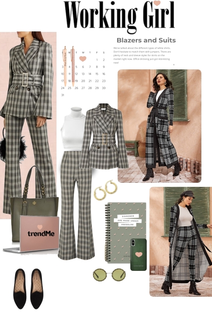 The Working Girl Blazers and Suits- Combinazione di moda