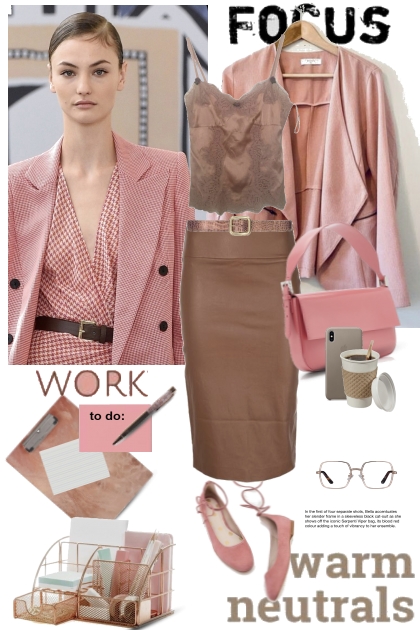 Work Focus- Combinazione di moda