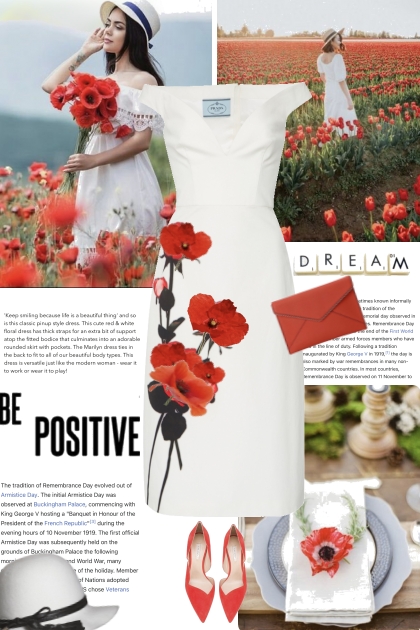 Be Positive in Poppies- Combinazione di moda