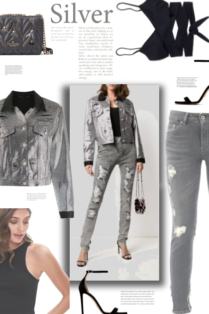 Silver and Black- Combinazione di moda