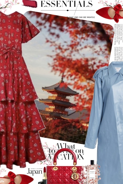 Vacation Getaway to Japan- combinação de moda