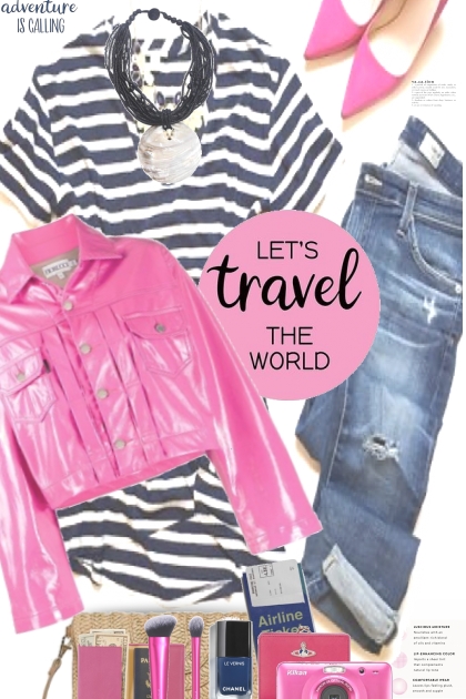 Lets Travel- Combinazione di moda