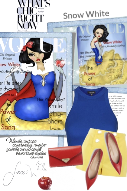 Disney Snow White- Combinaciónde moda