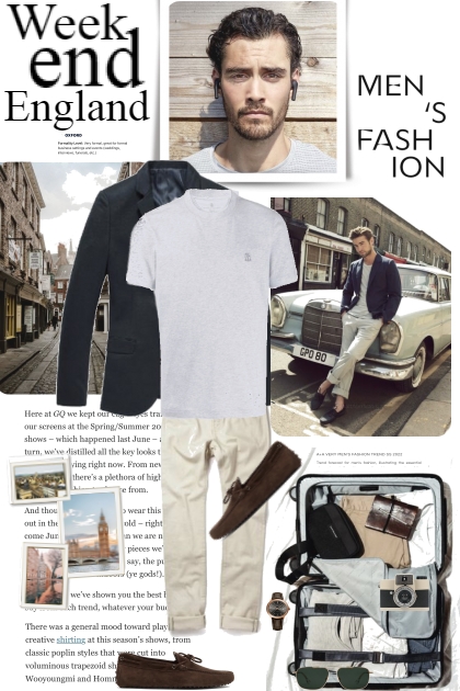 England Weekend Mens Fashion