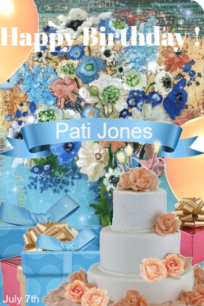 Happy Birthday Pati Jones