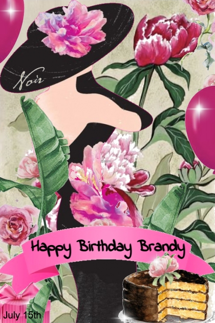 Happy Birthday To Brandy- combinação de moda