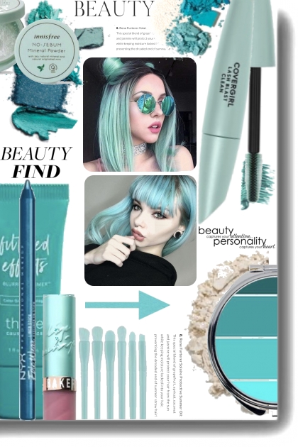 Beauty Find in Turquoise- combinação de moda