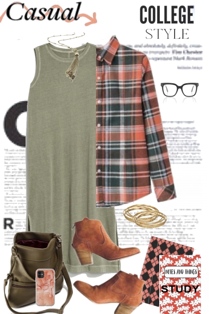 Casual College Style- Fashion set