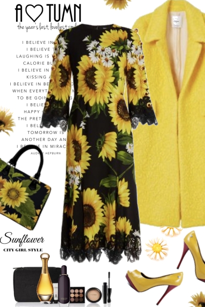 Sunflower City Girl Style