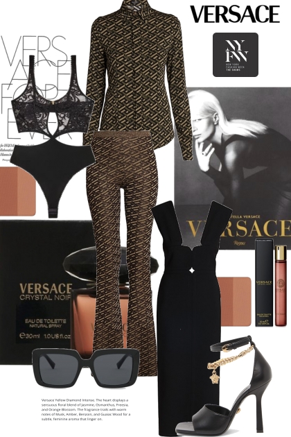 Versace NYFW- Fashion set