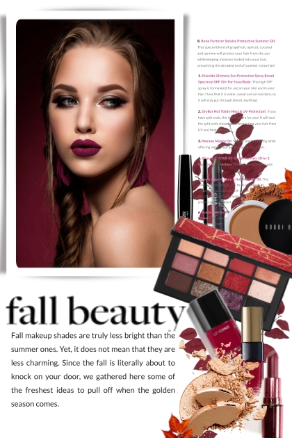 Fall Beauty- Fashion set