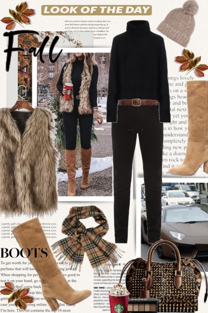 Look of the Day Fall Boots- Fashion set