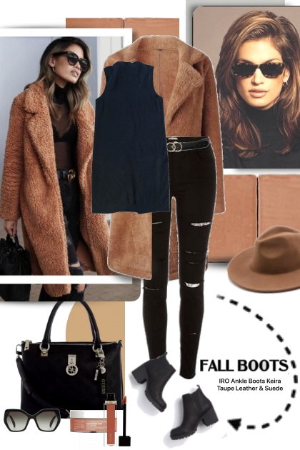 Fall Ankle Boots- Fashion set