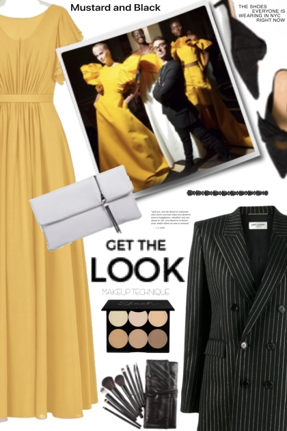 Get the Look Mustard and Black