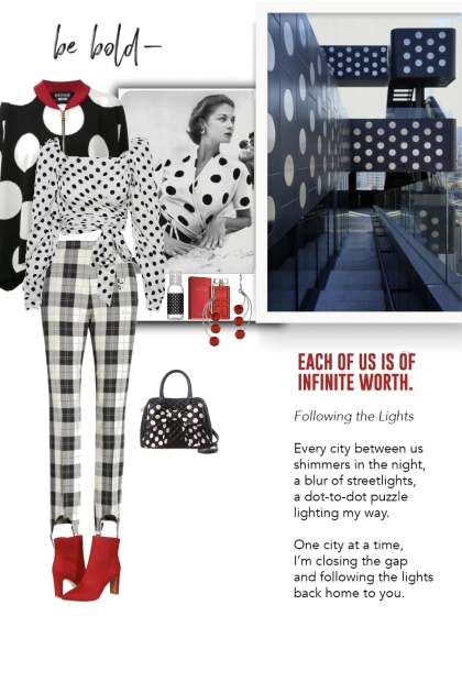 Be Bold in Dots- Fashion set