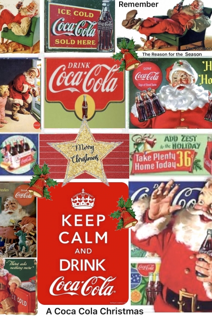 Keep Calm and Drink Coca Cola - combinação de moda