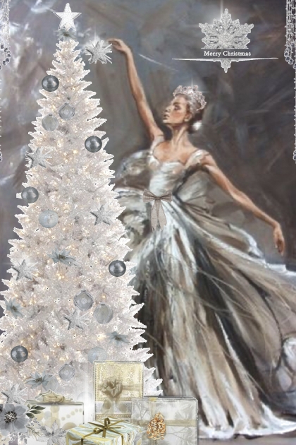 A Merry Christmas Tree- combinação de moda