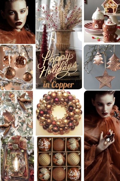 Happy Holidays in Copper
