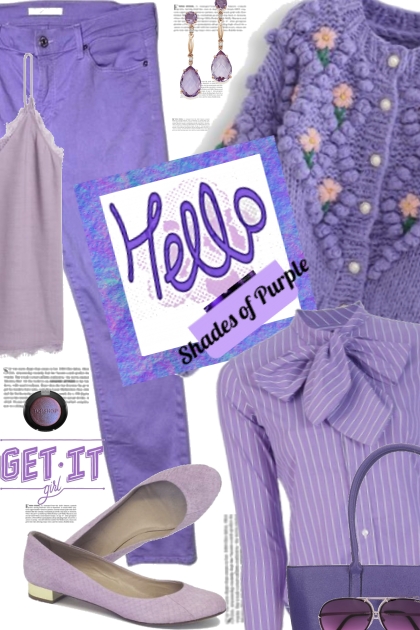 Hello Shades of Purple 2022- Fashion set