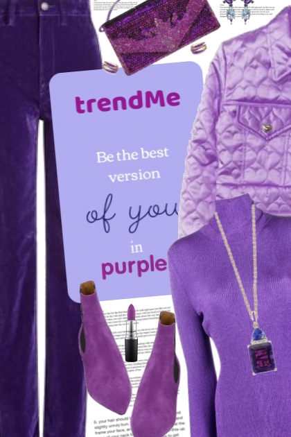 Be the Best trendMe in Shades of Purple