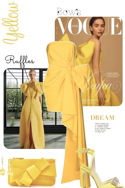 Yellow Dream- Fashion set