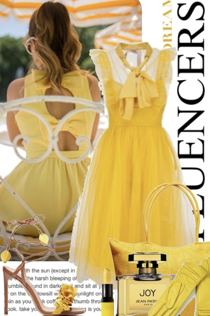 Yellow Dream Influencers- Fashion set