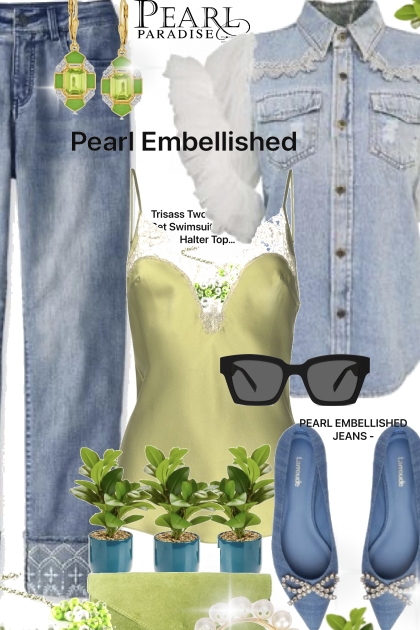 Embellished in Pearl- Модное сочетание
