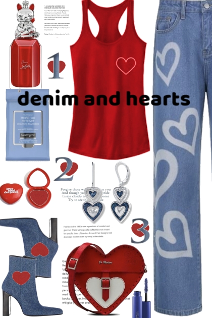 Blue Denim and Hearts