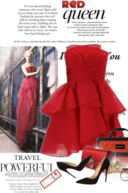 The Red Queen- Модное сочетание